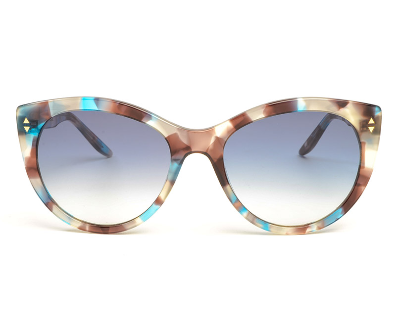 Alexis Amor Ava sunglasses in Blue Havana Tortoise