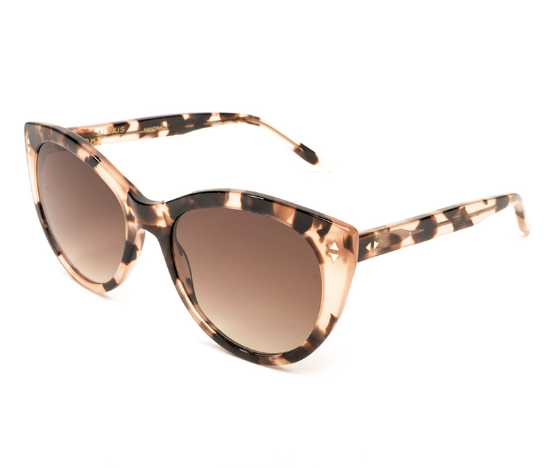 Alexis Amor Ava sunglasses in Rose Havana Quartz