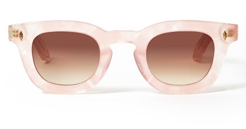 Alexis Amor Cameron frames in Soft Pink Sparkle