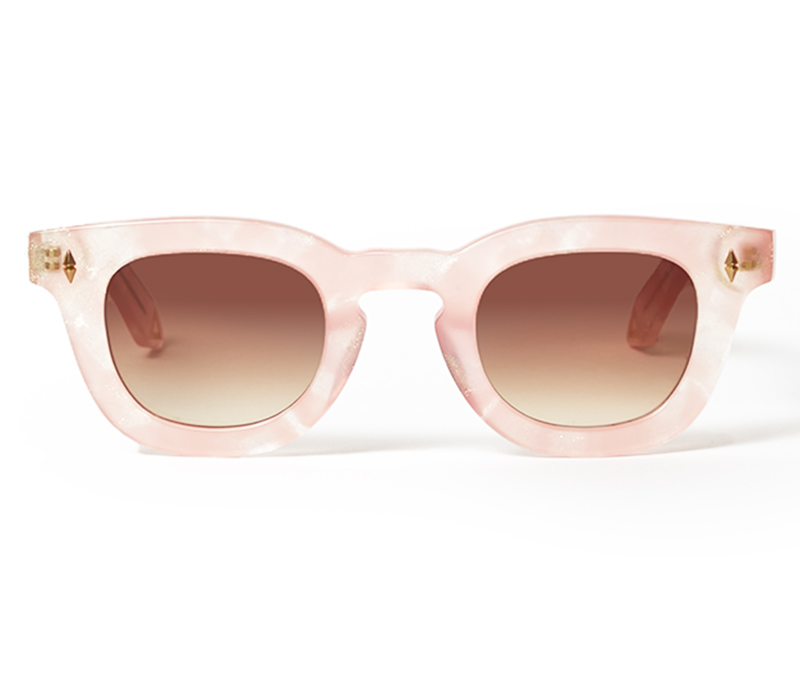 Alexis Amor Cameron sunglasses in Soft Pink Sparkle