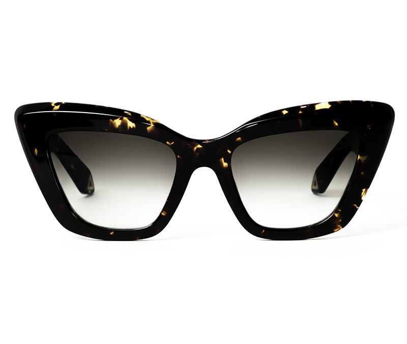 Alexis Amor Mae sunglasses in Dark Amber Fleck
