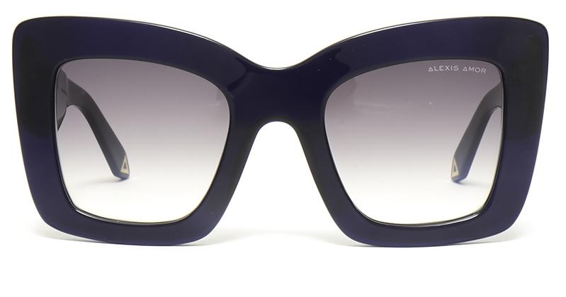Alexis Amor Minnie sunglasses in Deepest Cobalt Blue