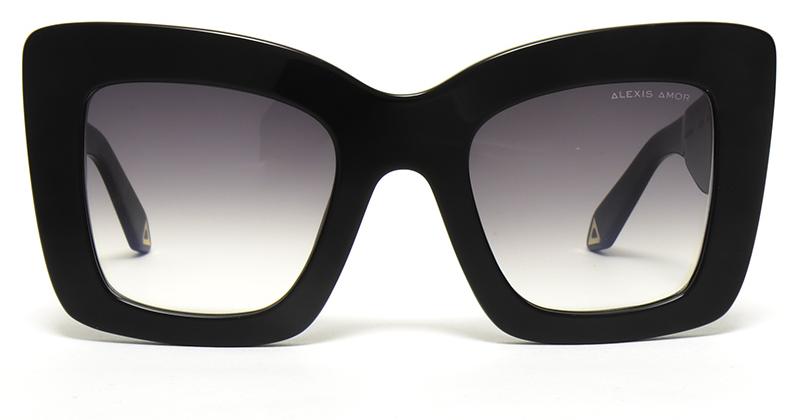 Alexis Amor Minnie sunglasses in Gloss Piano Black
