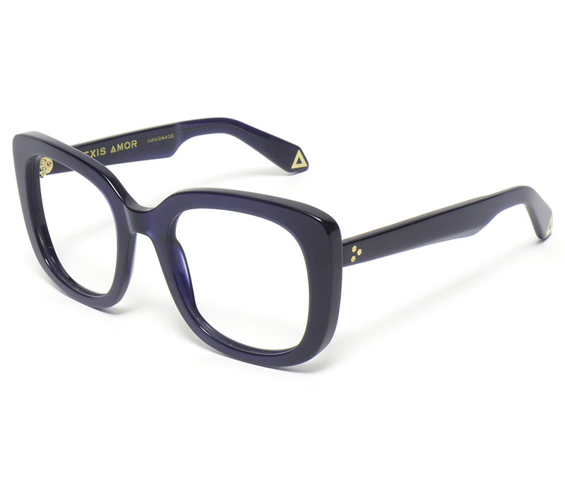 Alexis Amor Vera frames in Deepest Cobalt Blue